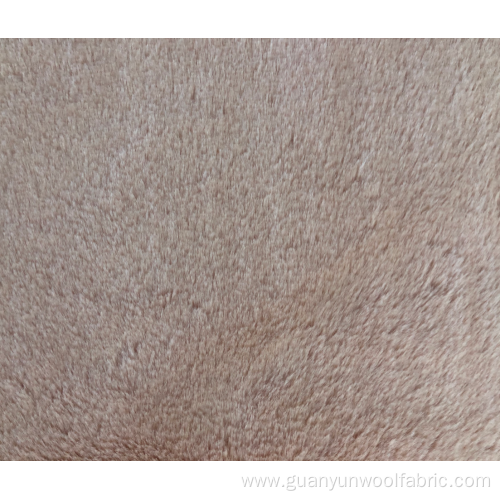 100% polyester artifical fake fur fabric winter